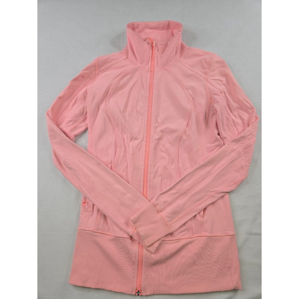 Women's Lululemon Pink Full Zip Jacket Size 6